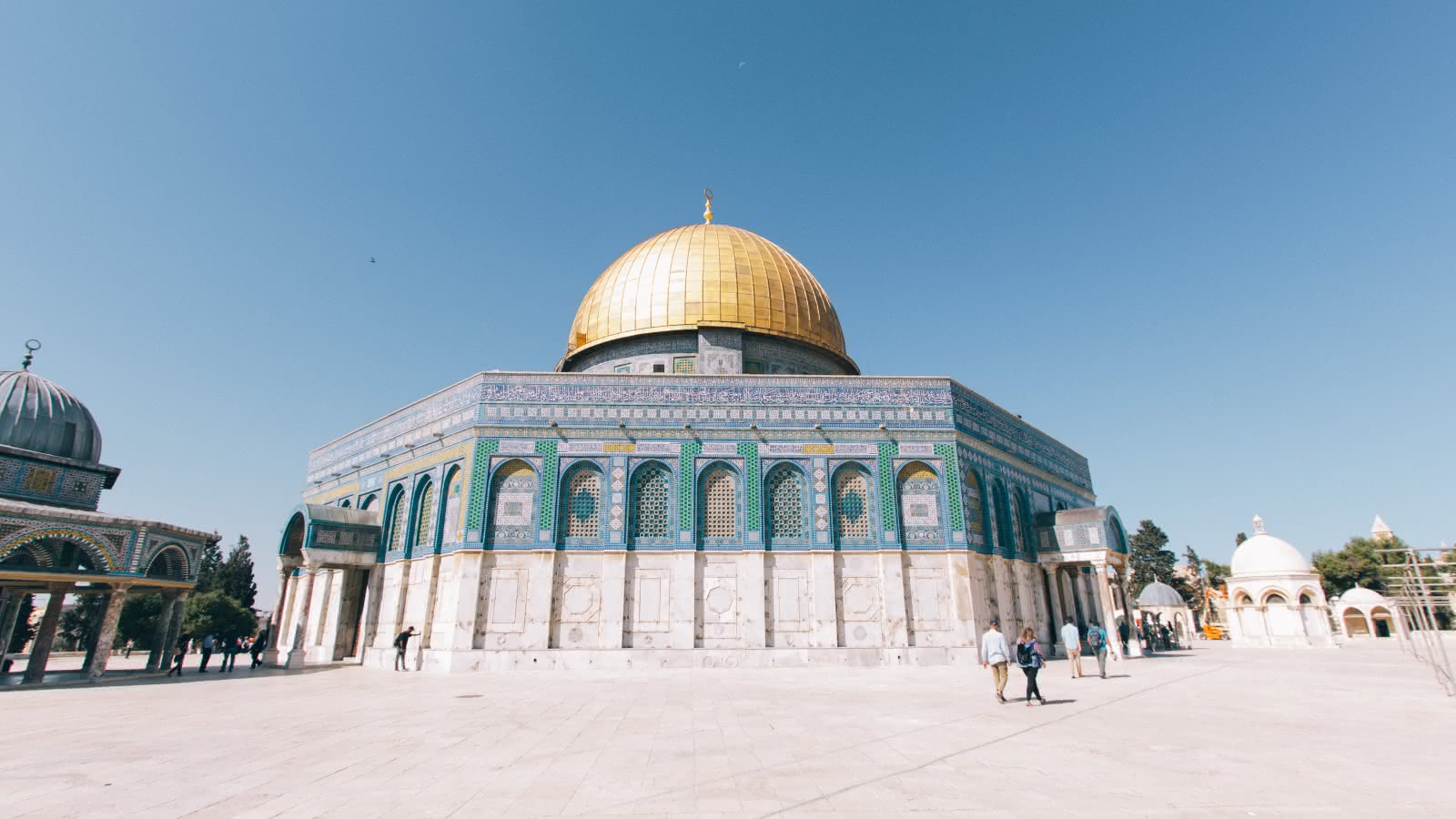 The Dome of the Rock in Jerusalem visited during the SANDEMANs Holy City Tour