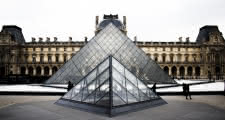 The Louvre grounds