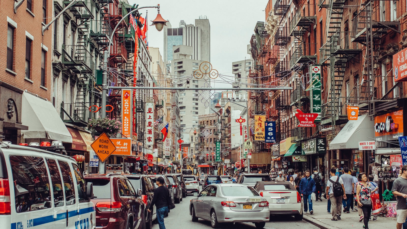 new york chinatown streets