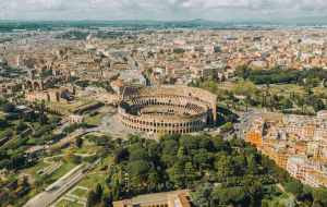 Colosseum from Above SANDEMANs Free Walking Tour of Rome